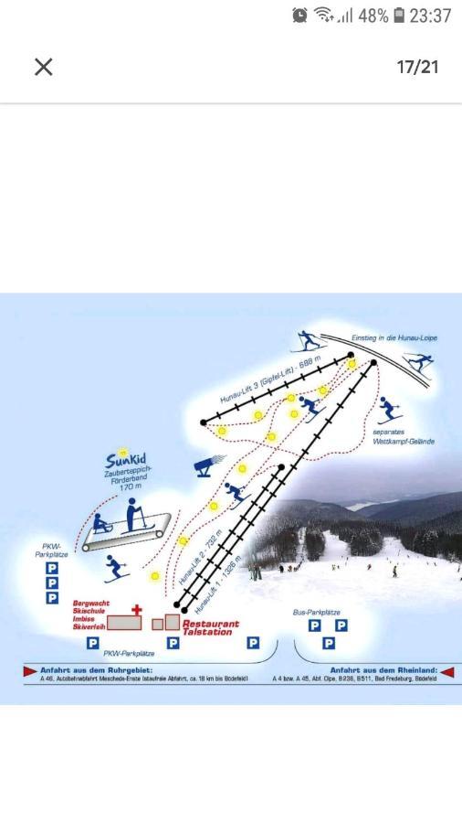 4 Erw. 1 Ki. Ski Entspannung Terasse Ausblick Schmallenberg Eksteriør bilde