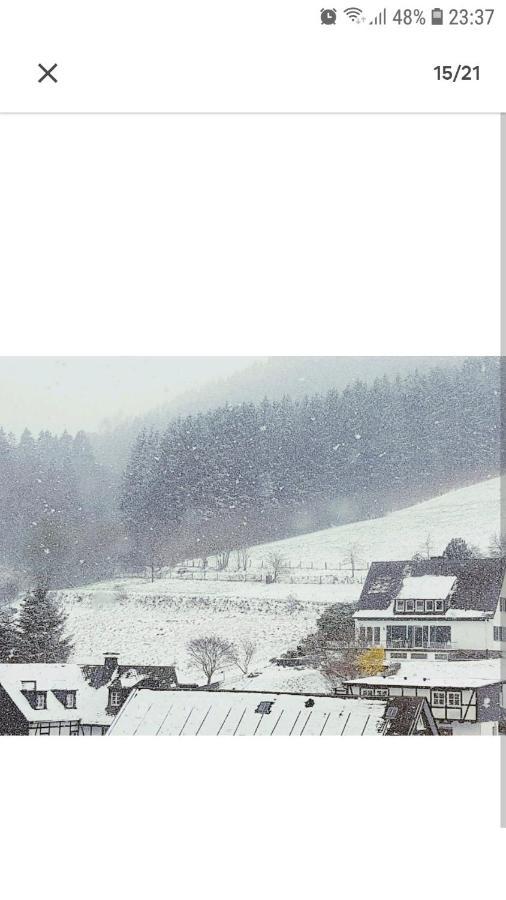 4 Erw. 1 Ki. Ski Entspannung Terasse Ausblick Schmallenberg Eksteriør bilde